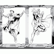 AVENGERS COLOURING SET ชุดระบายสี The Avengers are Here! + สีไม้และสติ๊กเกอร์โฮโลแกรม